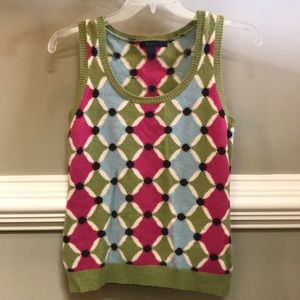 Boden argyle sweater Vest US6/ UK10